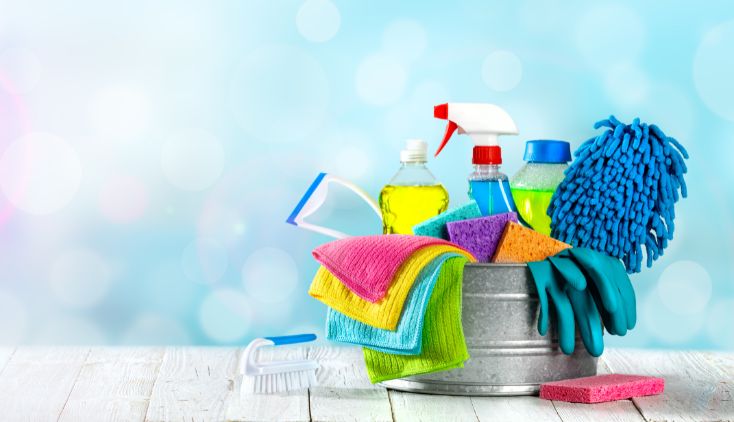 cleaning supplies list